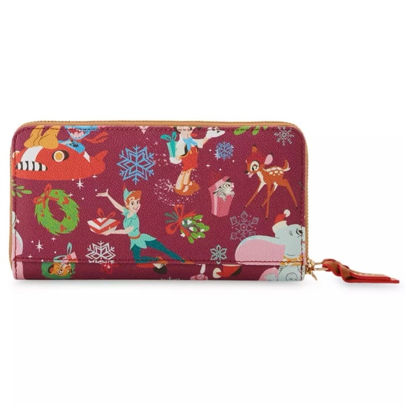 Dooney & Bourke Disney Classics Christmas Holiday Wristlet Wallet NWT - Picture 5 of 8